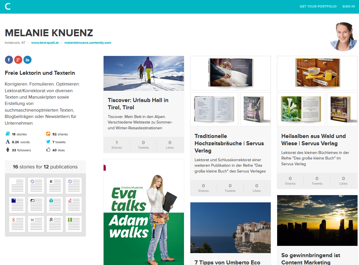 Portfolio von Melanie Knünz